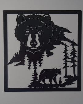 Bear with Trees