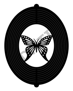 Butterfly - Wind Spinner