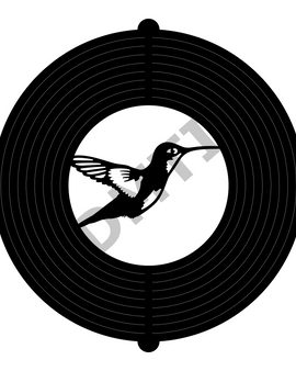 Hummingbird - Wind Spinner